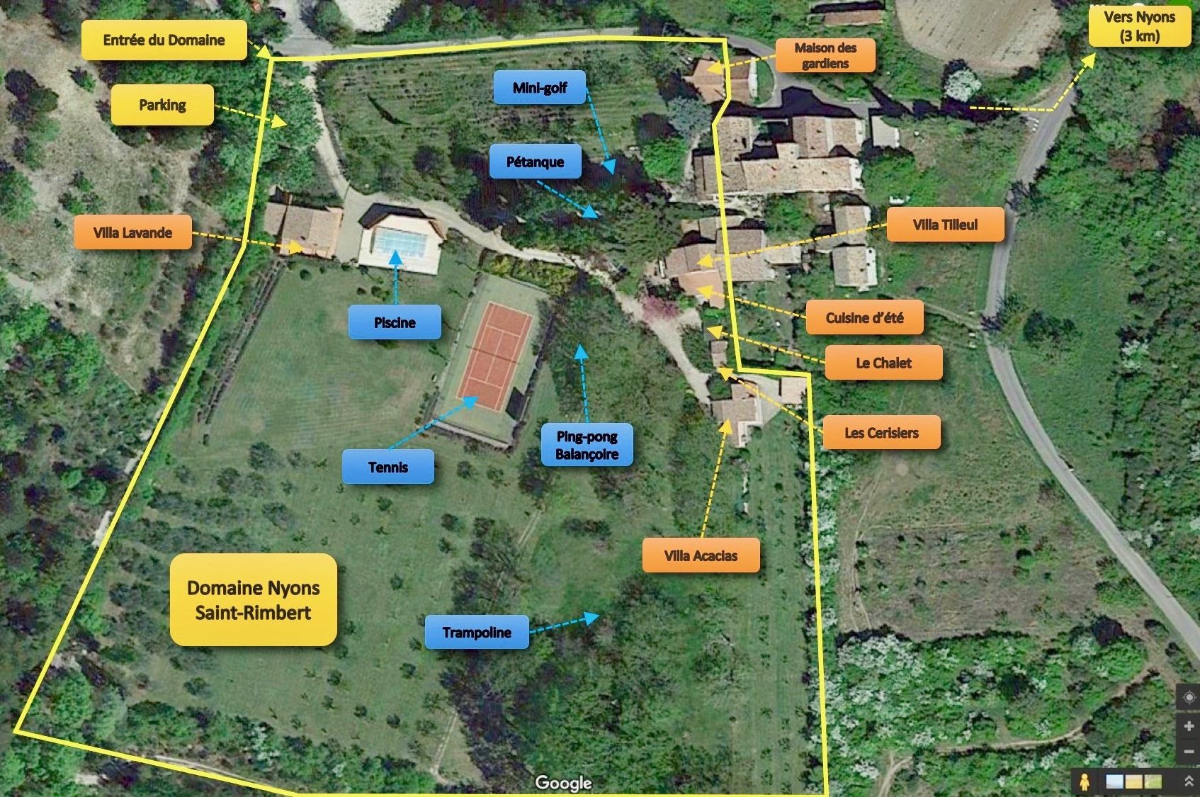 Estate map